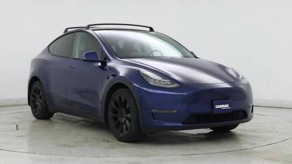 TESLA MODEL Y 2020 5YJYGDEE1LF012691 image